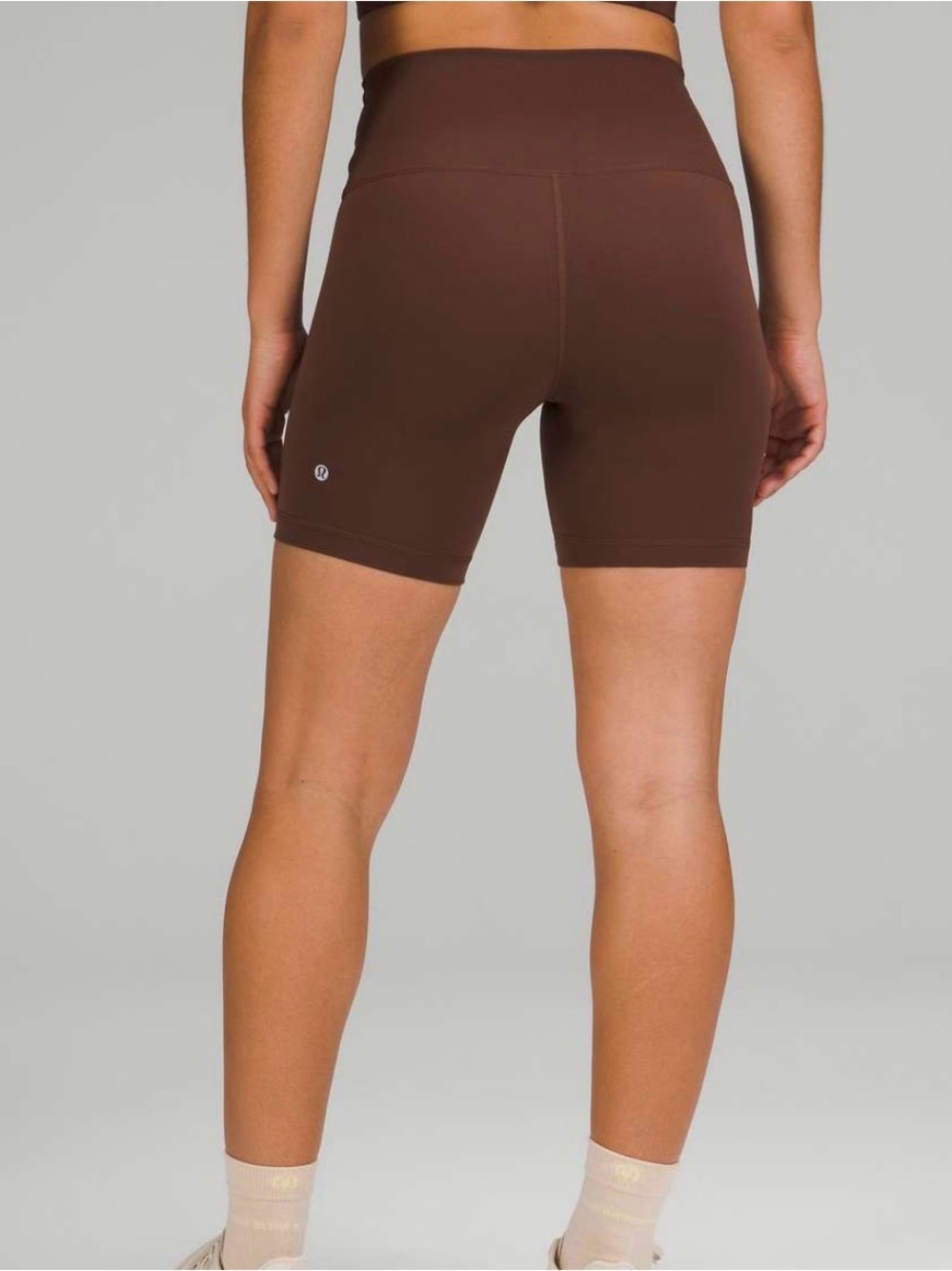 GUC lululemon wundertrain shorts 6" brown size 2